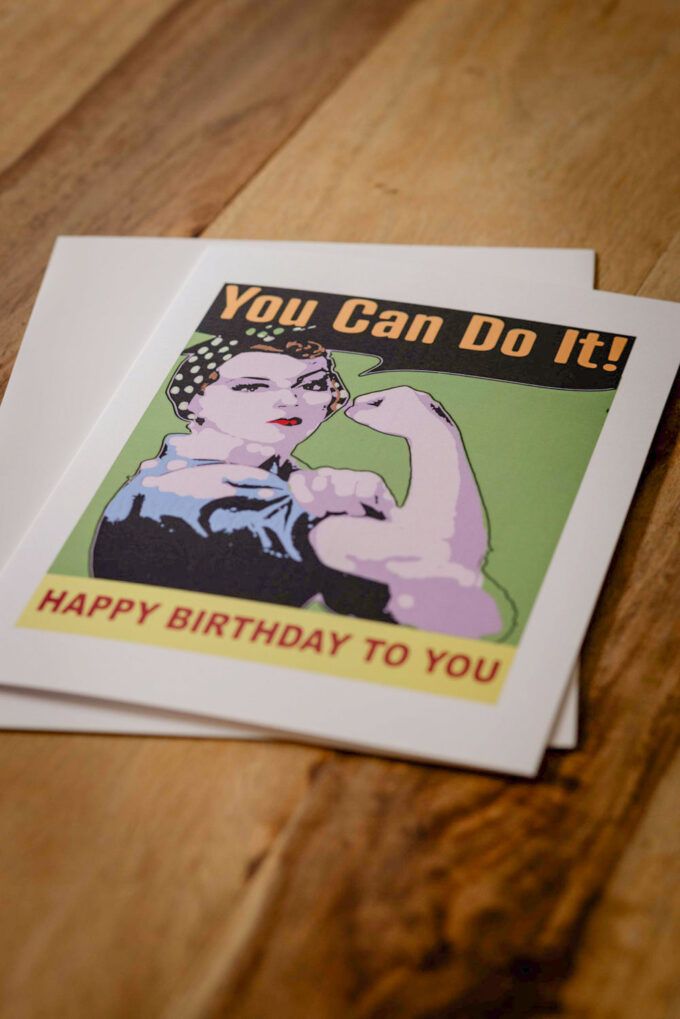 Geburtstagskarte "You can do it!" – Bild 3