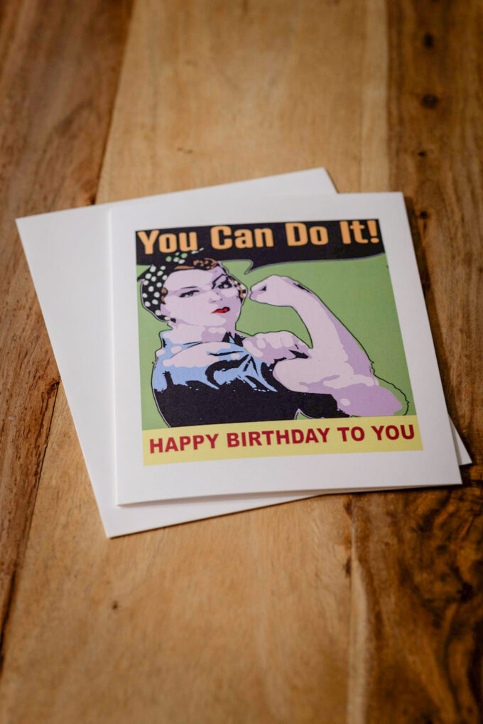 Geburtstagskarte "You can do it!" – Bild 2
