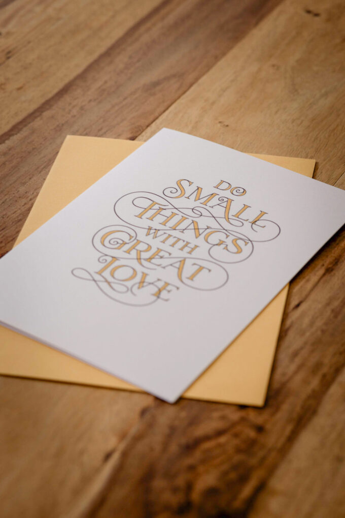 Mutmacherkarte «Small Things» – Bild 3