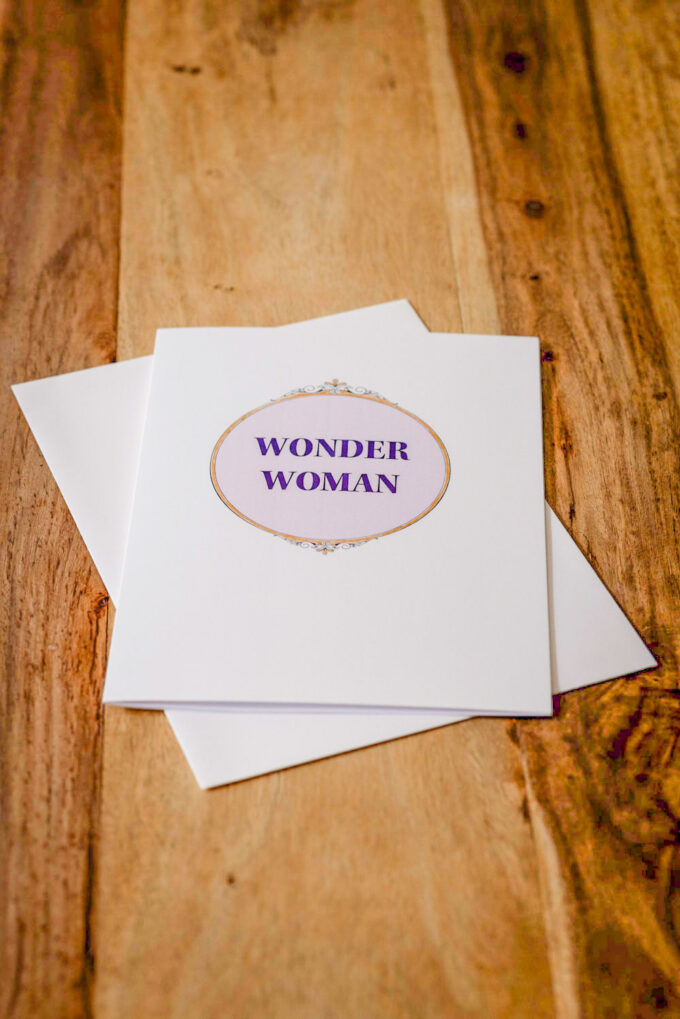 Mutmacherkarte "Wonder Woman" – Bild 2
