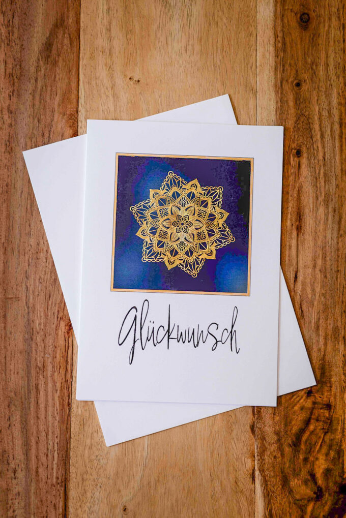 Glückwunschkarte «Der Stern»