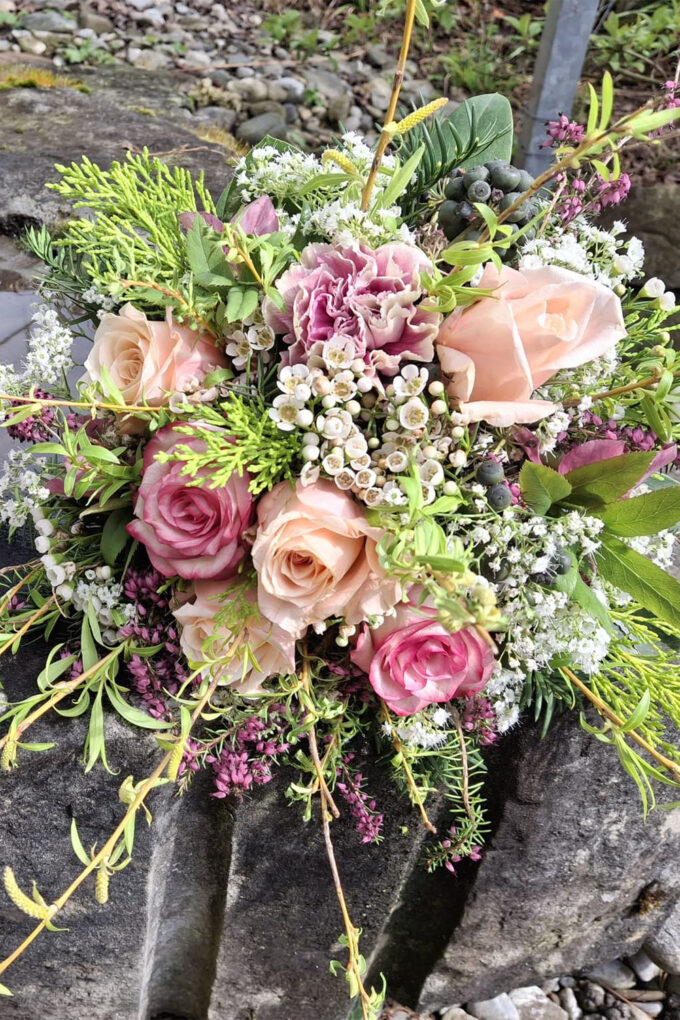 Runder Blumenstrauss klein – Bild 6