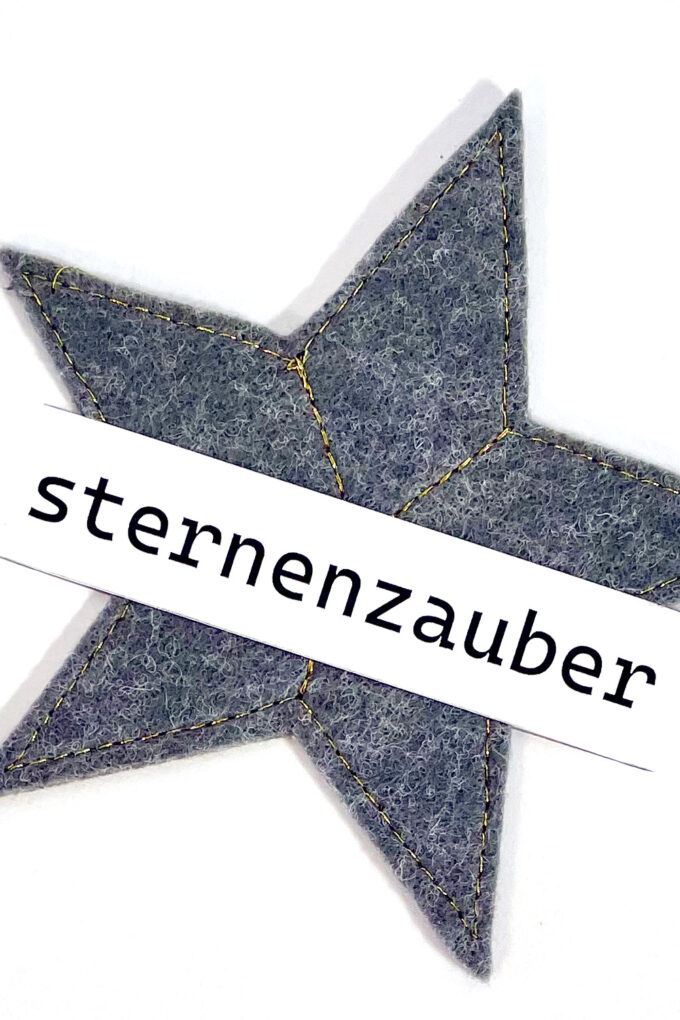 Weihnachtskarte «Sternenzauber 2» – Bild 2